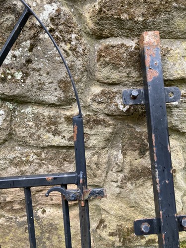 Arch top wrought - iron, metal