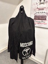 Moschino Woollen Reversible Scarf