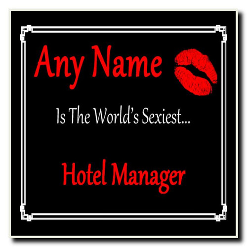 Hotel manager personalised - manager,