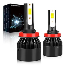 H11 Car LED Headlight Bulbs WHITE Bright Low Beam 2X For Ford Ranger MK3 2015-20