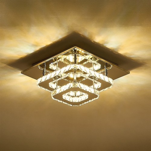Square 30cm crystal led - 30cm,