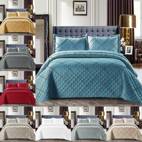Piece quilted bedspread - 3,