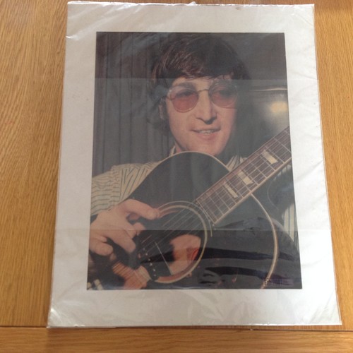 Framed john lennon fab - lennon, mag