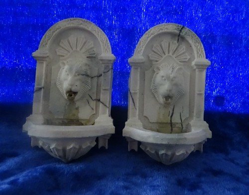 Pair hand marbled - pair, of