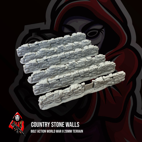 Country stone walls bolt - stone,