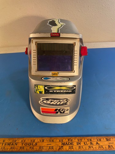 Welding helmet chameleon - welding,