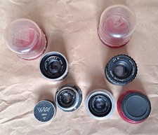4 X Wray enlarger  lenses