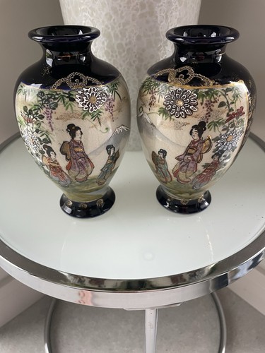 Pair vintage antique - ,