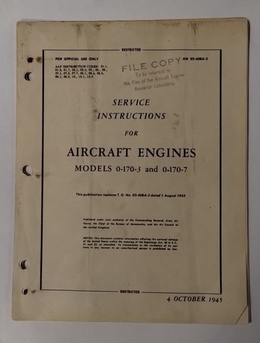 Continental model 170 7 - continental,