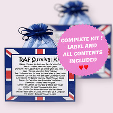 RAF Survival Kit ~ Fun Novelty