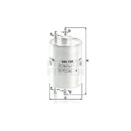 Mann filter 720 - wk,