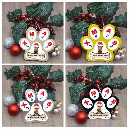 Personalised cartoon dog paw - dog,
