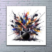 Exploding Drums Ready To Hang