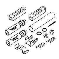 Cable Kit to convert 33C to fit Johnson/BRP/Evinrude Engines k57