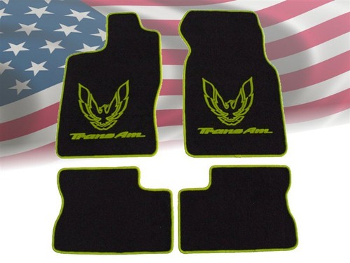 Pontiac trans floor mats - am,