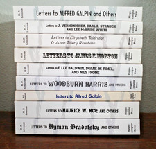 H.P. Lovecraft Letters 9 Book