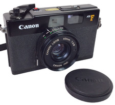 Canon A35F 35mm Rangefinder Film Camera Tested Working New Meter Battery