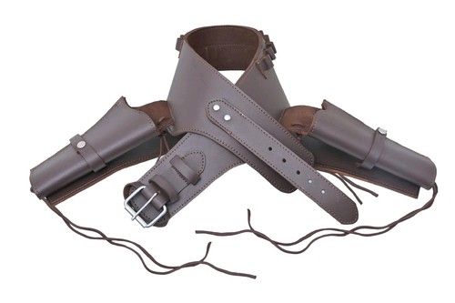 Holster belt cowboy style gun - belt,