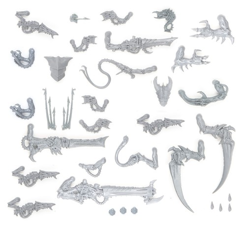Tyranid warriors lot head - tyranid,