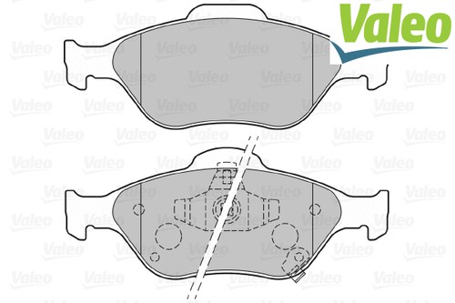 Front brake pad - front,