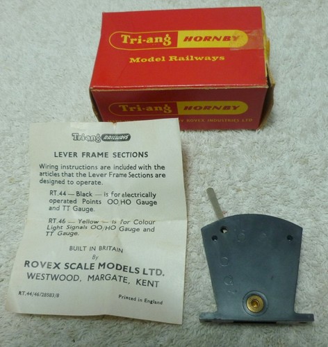 Tri ang hornby rt44 lever - tri-ang,