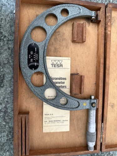 Tesa swiss micrometers 125mm - tesa,