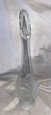 Vtg MCM Viking Glass Swung