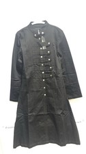 Criminal Damage/Blacklist Military Gothic Officer Long Straight Jacket Size S