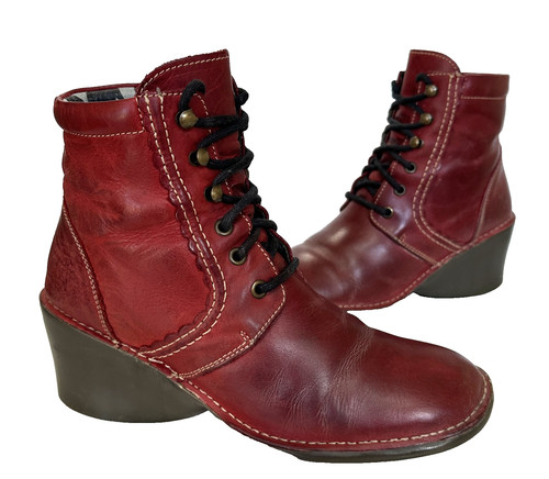 Ladies fly london burgundy - fly,