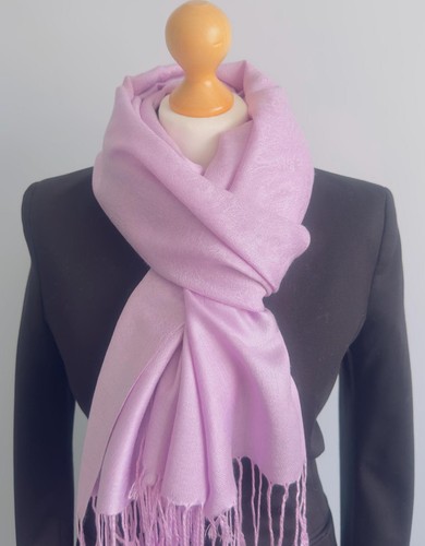 Pale lilac scarf - lilac, scarf,