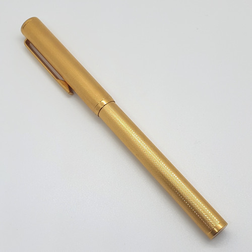 Dunhill gold plated fountain - dunhill,