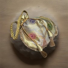 Women Potli Bag Purse Handbag Indian Silk Party Wedding Designer Gift Clutch Bag