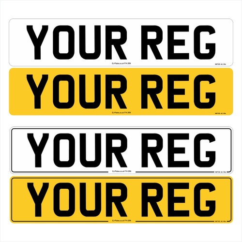 Number plates road legal - uk,