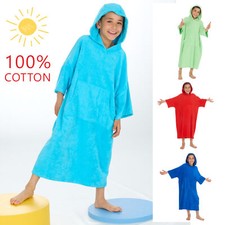 Kids Boys Swim Poncho Towel