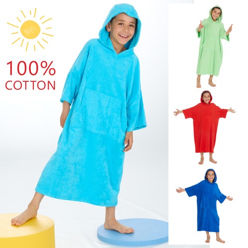 Kids boys swim poncho towel - swim,