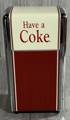 Coca cola metal napkin - napkin, holder