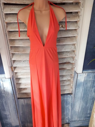 Prom dress peach colour - prom, size