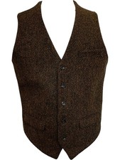 BNWT Topman Brown Harris Tweed
