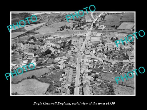 Bugle cornwall england aerial - cornwall,