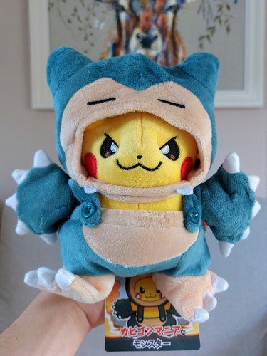 Pokemon pikachu snorlax poncho - pokemon,