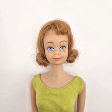Barbie Vtg Orig Mattel Titian Midge doll - all original facepaint - very cute