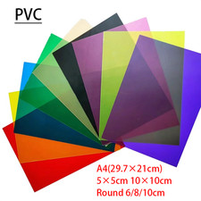 PVC Colour A4 Cards Square