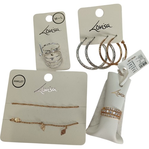 Lovisa mixed jewellery - lovisa, lot