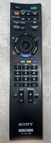 Sony ed035 remote - sony,