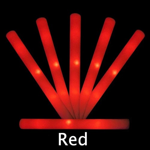 Led flashing foam glow - foam, sticks