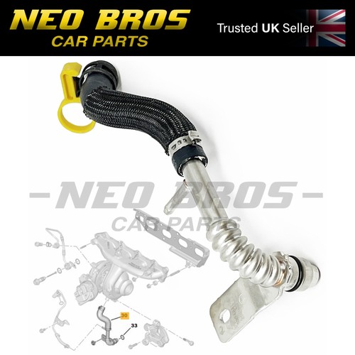 Turbo charger oil - turbo, return
