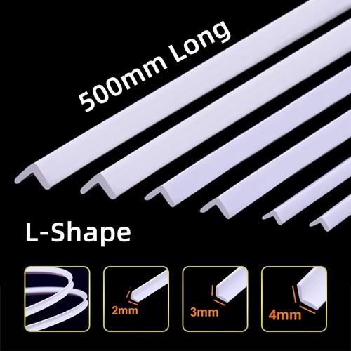 White abs styrene shape - abs,