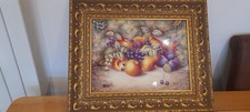 Royal Worcester Artist Fruit Plaque