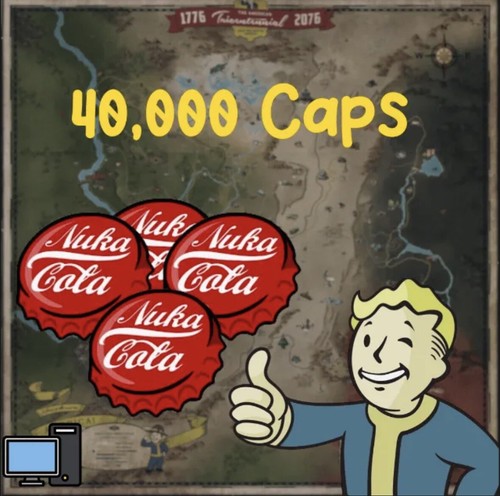 Fallout items 40k caps - 40k,