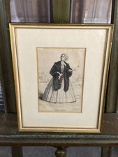 COLOURED LITHOGRAPH VIENNA FASHIONS 1841